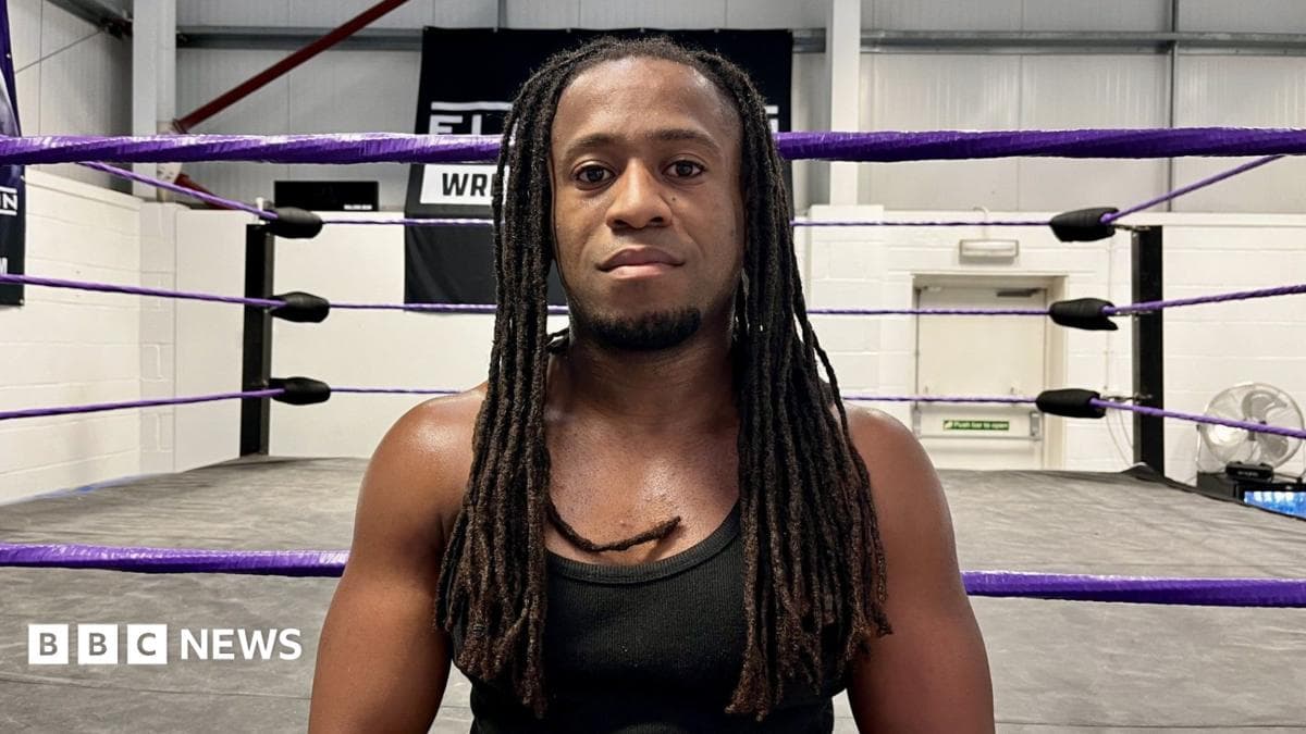 Bradford man tries wrestling after American football career