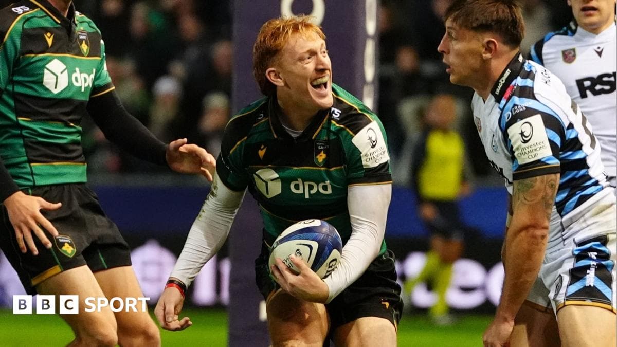 Northampton 28-12 Cardiff: Saints win Champions Cup opener