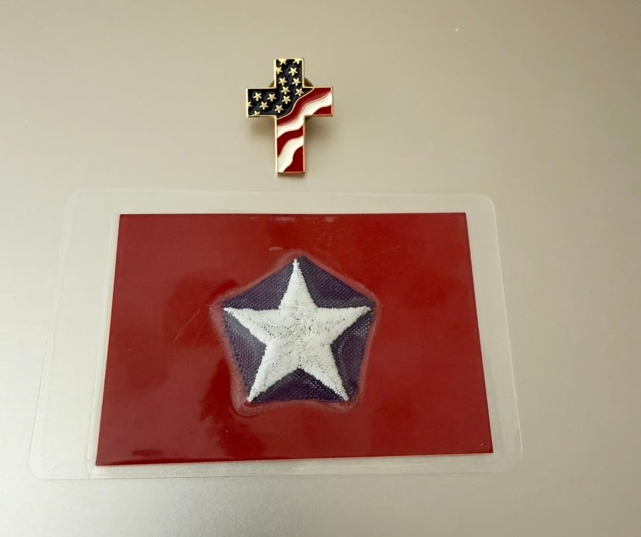 National Flag and Cross: The Weight of Freedom